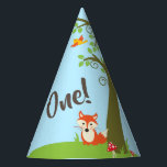 Forest Friends Woodland Cute 1st Birthday Party Feesthoedjes<br><div class="desc">Dit schattige thema van bosmvrienden is perfect voor je eerste verjaardagsfeestje! Geweldig voor een schattig kind geboren in de lente,  of een beetje dat van dieren houdt. Een eerste verjaardagsthema past bij een bos avontuur!</div>