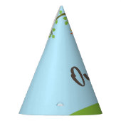 Forest Friends Woodland Cute 1st Birthday Party Feesthoedjes (Links)