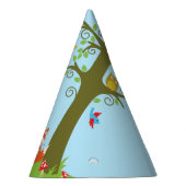 Forest Friends Woodland Cute 1st Birthday Party Feesthoedjes (Rechts)