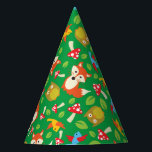 Forest Friends Woodland Cute 1st Birthday Party Feesthoedjes<br><div class="desc">Dit schattige thema van bosmvrienden is perfect voor je eerste verjaardagsfeestje! Geweldig voor een schattig kind geboren in de lente,  of een beetje dat van dieren houdt. Een eerste verjaardagsthema past bij een bos avontuur!</div>