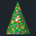 Forest Friends Woodland Cute 1st Birthday Party Feesthoedjes<br><div class="desc">Dit schattige thema van bosmvrienden is perfect voor je eerste verjaardagsfeestje! Geweldig voor een schattig kind geboren in de lente,  of een beetje dat van dieren houdt. Een eerste verjaardagsthema past bij een bos avontuur!</div>
