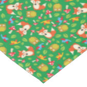 Forest Friends Woodland Cute 1st Birthday Party Tafelkleed (Gekanteld)