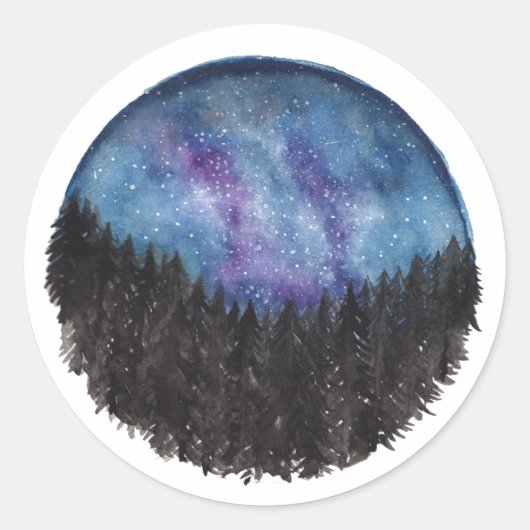 Forest Galaxy Stickers (Voorkant)