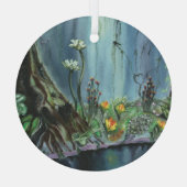 Forest Garden Glas Ornament (Achterkant)