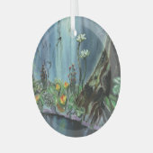 Forest Garden Glas Ornament (Voorkant links)