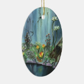 Forest Garden Keramisch Ornament (Rechts)