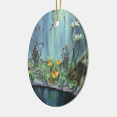 Forest Garden Keramisch Ornament (Links)