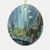 Forest Garden Keramisch Ornament (Links)