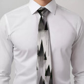 Forest-geïnspireerd Patterned Stropdas