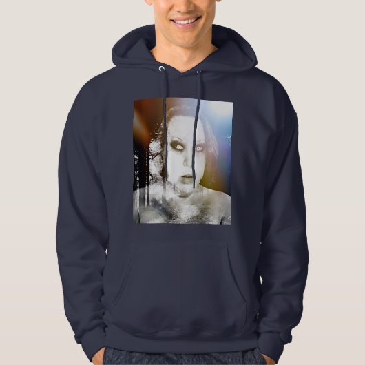 Forest Ghost Self Portrait Hoodie (Voorkant)