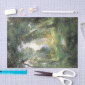 Forest Glade, Santa Barbara, Californië (Woodland) Tissuepapier (Craft)