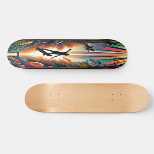 "Forest Glide" Persoonlijk Skateboard (Horizontaal)