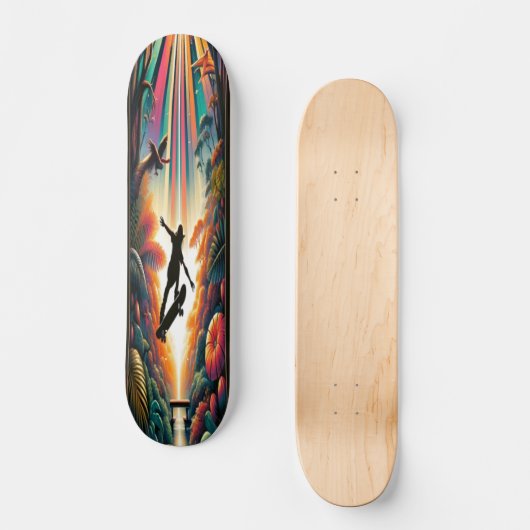 "Forest Glide" Persoonlijk Skateboard (Voorkant)