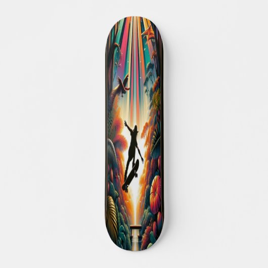 "Forest Glide" Persoonlijk Skateboard (Voorkant)