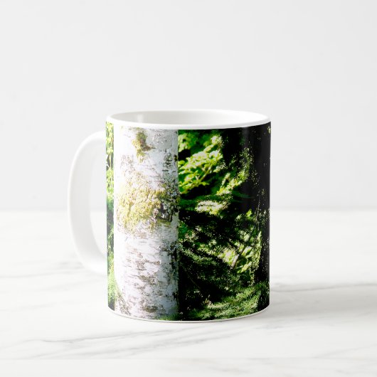 Forest Glow Coffee Mok (Voorkant links)
