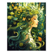Forest Goddess Foto Afdruk (Voorkant)