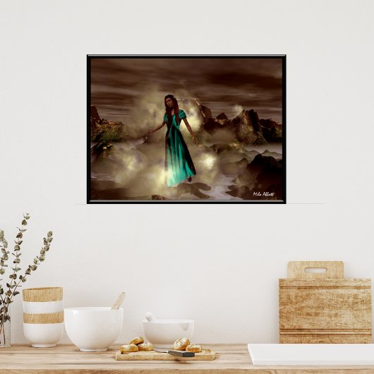 Forest Goddess Poster (Keuken)
