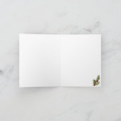 Forest Goddess - Seizoensgroeten Feestdagen Kaart (Binnen)