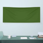 Forest Green #325513, Cactus Vinyl Banner (Beurs)