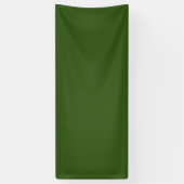 Forest Green #325513, Cactus Vinyl Banner (Verticaal)