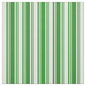 Forest Green and Light Yellow Striped Pattern Stof (Swatch)
