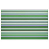 Forest Green, Beige, Slate Blue, Green & Black Stof (Fat Quarter)