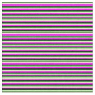 Forest Green, Bleek Goldenrod, Fuchsia en Black Stof