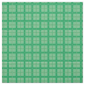 Forest Green Bright Gingham Plaid Tartan Stof (Swatch)