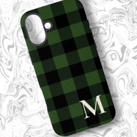 Forest Green Buffalo Plaid Check