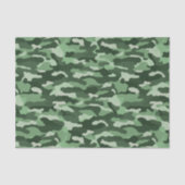 Forest Green Camouflage Tissuepapier (Voorkant)