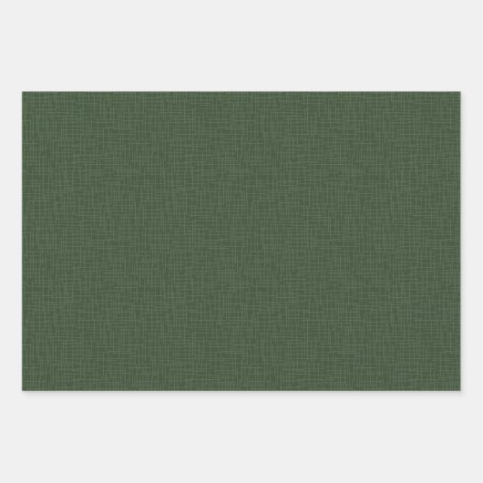Forest Green Cheerleader Pom Pom Pattern Inpakpapier Vel (Voorkant 2)
