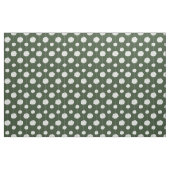 Forest Green Cheerleader Pom Pom Pattern Stof (Fat Quarter)