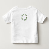 Forest Green Crest Familie Camping Trip Kinder Shirts (Achterkant)