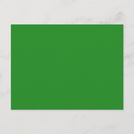 Forest Green Custom Briefkaart (Voorkant)