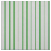 Forest Green en Light Grey Striped Pattern Stof (Swatch)