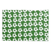 Forest Green Floral Pillow Hoesje Kussensloop (Achterkant)