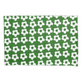 Forest Green Floral Pillow Hoesje Kussensloop (Voorkant)