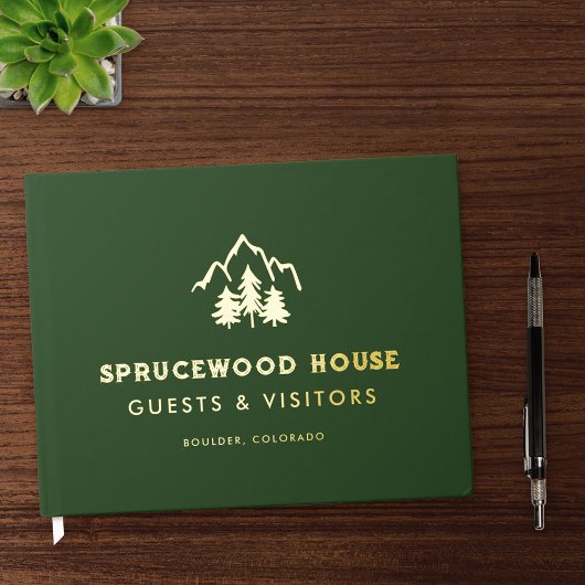 Forest Green Gold Mountains Pines BnB Huurcabine Gastenboek
