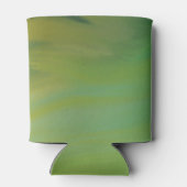 Forest Green Golf Fluid Marmer Blikjeskoeler (Achterkant)