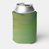Forest Green Golf Fluid Marmer Blikjeskoeler (Blikje Achterkant)