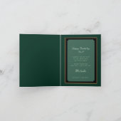 Forest Green "Happy jarig, pap" Notitiekaartje (Binnen)