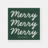 Forest Green Holiday Servet (Voorkant)