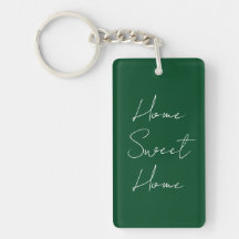 Forest Green Home Sweet Home Aangepaste naam Jaar