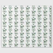 Forest Green Hunter Raptor Cadeaupapier (Vlak)