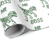 Forest Green Hunter Raptor Cadeaupapier (Rol Hoek)