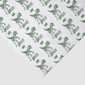 Forest Green Hunter Raptor Tissuepapier (Detail)