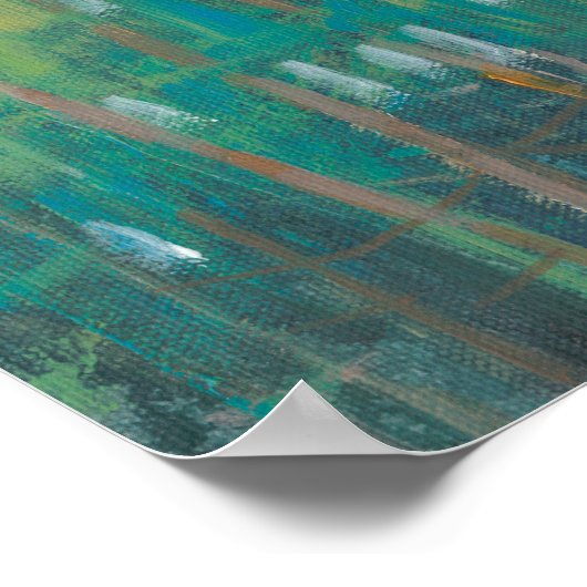 Forest Green II Poster (Hoek)