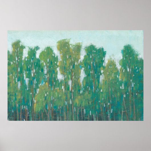 Forest Green II Poster (Voorkant)