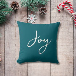 Forest Green Joy Pillow Kussen