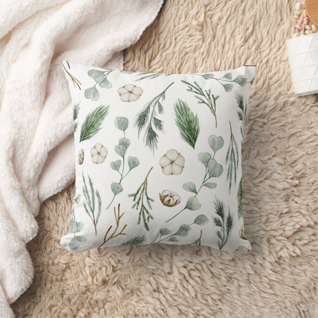 Forest Green Kerstmis Pillow Kussen (Deken)